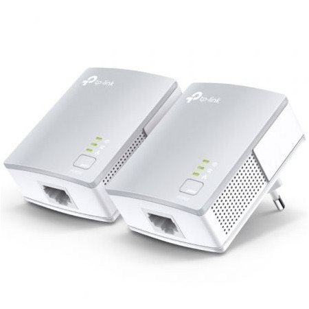 Adaptador Powerline TPLink TL-PA4010Kit 600Mbps/ Alcance 300m/ Pacote com 2