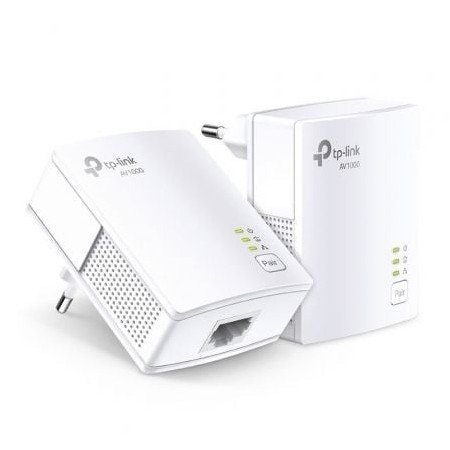Adaptador Powerline TPLink TL-PA7017Kit 1000Mbps/ Alcance 300m/ Pacote com 2