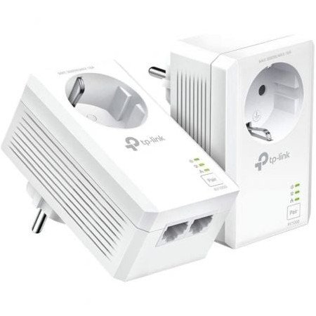 Adaptador Powerline TP-Link TL-PA7027P KIT 1000Mbps/ Alcance 300m/ Pacote com 2