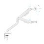 Suporte para monitor TooQ DB4032TNR-W 81,3 cm (32") Braçadeira/Parafuso Branco