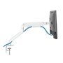 Suporte para monitor TooQ DB4032TNR-W 81,3 cm (32") Braçadeira/Parafuso Branco