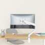 Suporte para monitor TooQ DB4032TNR-W 81,3 cm (32") Braçadeira/Parafuso Branco