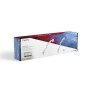 Suporte para monitor TooQ DB4032TNR-W 81,3 cm (32") Braçadeira/Parafuso Branco