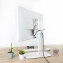 Suporte de monitor TooQ DB1127TN-W 68,6 cm (27") Independente Branco