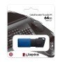Kingston Technology DataTraveler Exodia M Unidade flash USB 64 GB USB tipo A 3.2 Gen 1 (3.1 Gen 1) Preto, Azul