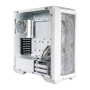 CAIXA DE VIDRO TEMPERADO BRANCO COOLER MASTER HAF500 E-ATX ARGB (H500-WGNN-S00)