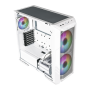 CAIXA DE VIDRO TEMPERADO BRANCO COOLER MASTER HAF500 E-ATX ARGB (H500-WGNN-S00)