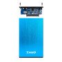 CAIXA EXTERNA TOOQ TQE-2527BL 2,5" 9,5 MM SATA USB 3.0/3.1 GEN1 AZUL