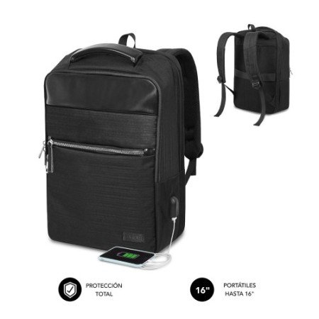 MOCHILA DE NEGÓCIOS BUSINESS V2 AP MOCHILA 16" PRETA