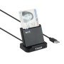 Leitor de cartão inteligente TooQ DNIe VISION USB 2.0, preto