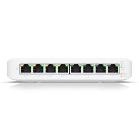 Ubiquiti Switch USW-LITE-8-POE/ 8 portas/ RJ45 10/100/1000 PoE