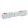 Sound Bar com Bluetooth Mars Gaming MSBX/ 10 W/ 2.0/ Branco