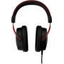Fones de ouvido HP HyperX Cloud Alpha com fio Faixa de cabeça para jogos preto, vermelho