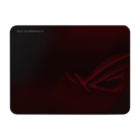 Mouse pad para jogos ASUS ROG Scabbard II vermelho