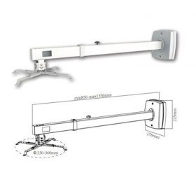 Suporte de parede do projetor Aprox appSV03P/ Extensível/ até 10kg