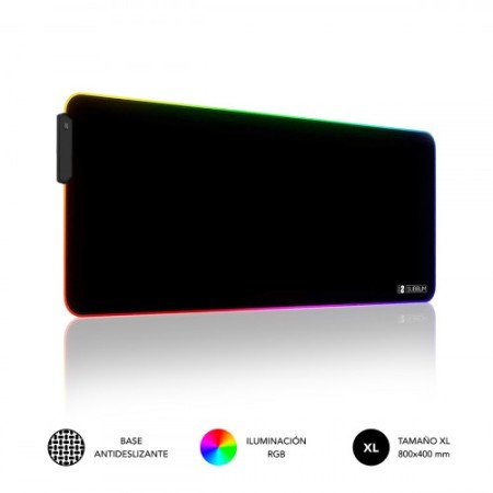 Subblim Pad/Mouse Mat RGB LED Light 9 Cores Extra Grande