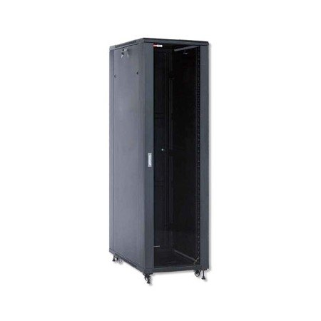 Gabinete de rack WP WPN-RNA-22606-BS Rack 22U ou rack independente Preto