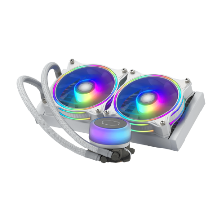 Cooler Master MasterLiquid ML240 Illusion White Edition refrigeração a água e freon