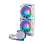 Cooler Master MasterLiquid ML240 Illusion White Edition refrigeração a água e freon