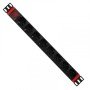 WP WPN-PDU-C01-08 unidade de distribuição de energia (PDU) 8 saídas AC 1U Preto, Vermelho