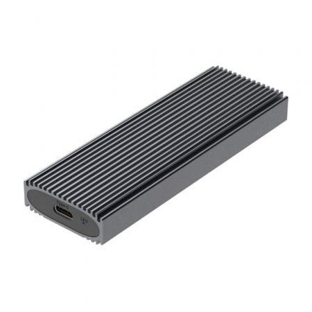 Caixa Externa para M.2 NVMe SSD Disk Aisens ASM2-023GR/ USB 3.2/ Screwless