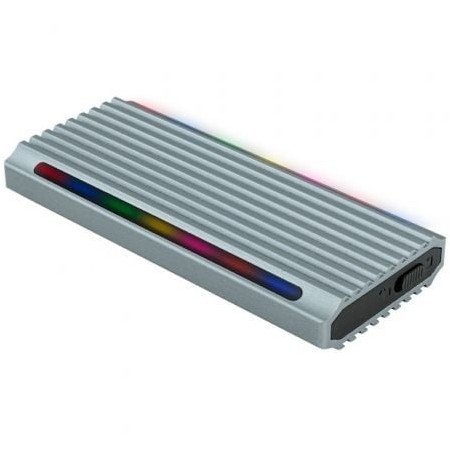 Caixa Externa para disco SSD M.2 NVMe TooQ TQE-2221G/ USB 3.1 Gen2/ sem parafusos