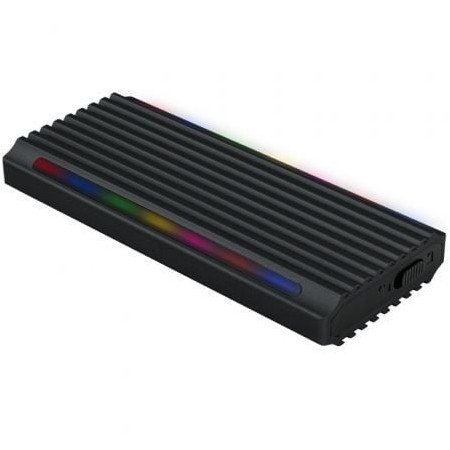 Caixa Externa para disco M.2 NVMe SSD TooQ TQE-2222B/ USB 3.1 Gen2/ sem parafusos