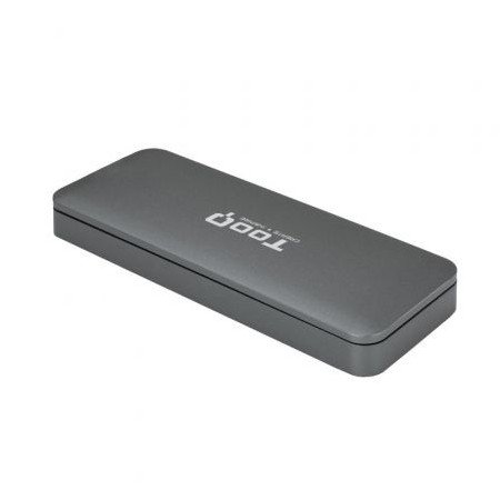 Caixa Externa para disco SSD M.2 SATA TooQ TQE-2281G/ USB 3.0/ Sem parafusos
