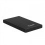 TooQ HDD CASE 2.5" SATA PARA USB 2.0/USB 3.0 PRETO