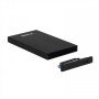 TooQ HDD CASE 2.5" SATA PARA USB 2.0/USB 3.0 PRETO