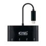 Hub Nanocable USB tipo C 10.16.4401-BK / 4xUSB