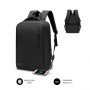 SUBBLIM City Mochila para laptop 15,6", poliéster Oxford, preta