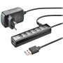 Hub USB 2.0 com alimentação externa NGS IHUB7 Tiny/ 7xUSB