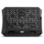 BASE DE REFRIGERAÇÃO PORTÁTIL KROM ATÉ 19". SUPORTE PARA SMARTPHONE. 2 X HUB USB. RGB (NXKROMKOOLER)