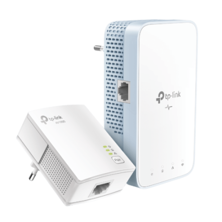 KIT TP-LINK TL-WPA7517 Adaptador de rede PowerLine 1000 Mbit/s Ethernet Wifi Branco