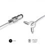Carregador de carro SUBBLIM 2xUSB Dual Car Charger Alum 2.4A + 3 em 1 cabo prata