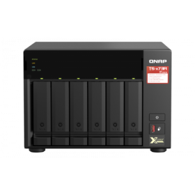 QNAP TS-673A-8G Servidor de armazenamento NAS Torre Ethernet Preto V1500B
