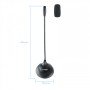 Microfone TooQ TQMM-213 Preto Microfone para laptop