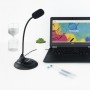 Microfone TooQ TQMM-213 Preto Microfone para laptop
