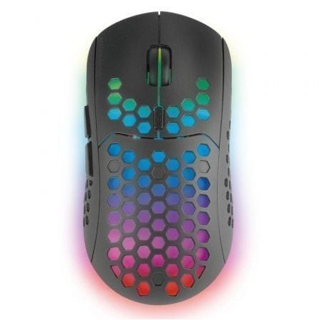 Rato para jogos sem fio Mars Gaming MMW3/bateria recarregável/até 3200 DPI