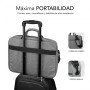 Bolsa para laptop SUBBLIM Elite 15,6" maleta para computador cinza