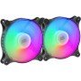 Ventoinhas Mars Gaming MFDUO/12cm/FRGB