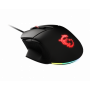 Mouse MSI Clutch GM20 Elite mão direita USB tipo A óptico 6400 DPI