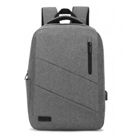 SUBBLIM City Mochila bolsas para laptop 39,6 cm (15,6") Mochila cinza