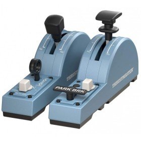 Thrustmaster TCA Quadrant Add-On Airbus Edition Black, Blue Flight Simulator PC