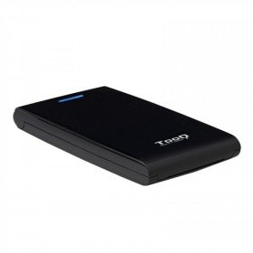 TooQ HDD CASE 2.5" SATA PARA USB 2.0/USB 3.0 PRETO