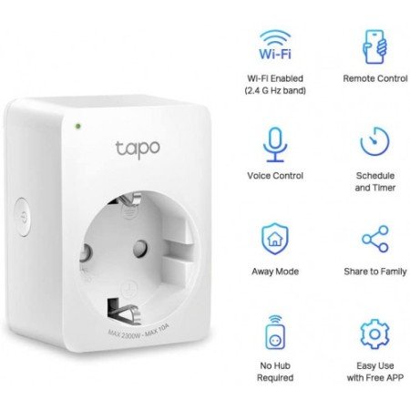 TP-LINK Tapo P100 smart plug Branco 2990 W