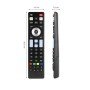 Botões do controle remoto da TV Ewent EW1576
