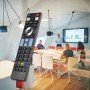 Botões do controle remoto da TV Ewent EW1576