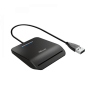 Leitor de cartão inteligente Trust Primo Interior Black CardBus+USB 2.0